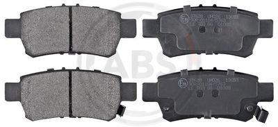 Brake Pad Set, disc brake A.B.S. 37628