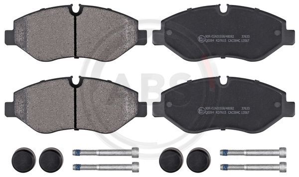 A.B.S. 37633 Brake Pad Set, disc brake