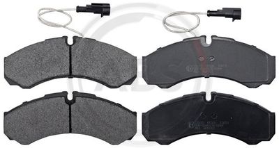Brake Pad Set, disc brake A.B.S. 37635