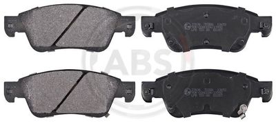 Brake Pad Set, disc brake A.B.S. 37636