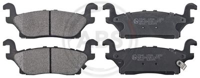 Brake Pad Set, disc brake A.B.S. 37640