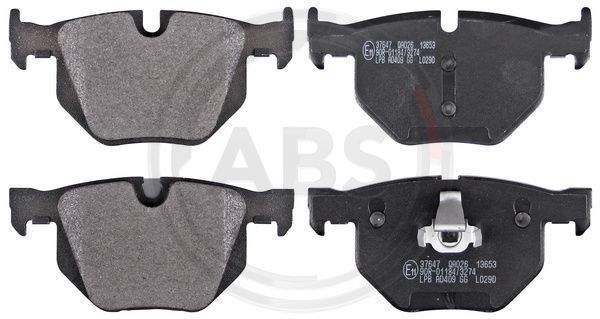 A.B.S. 37647 Brake Pad Set, disc brake