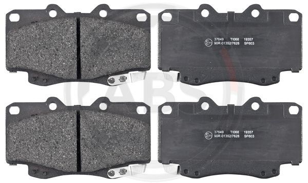 A.B.S. 37649 Brake Pad Set, disc brake