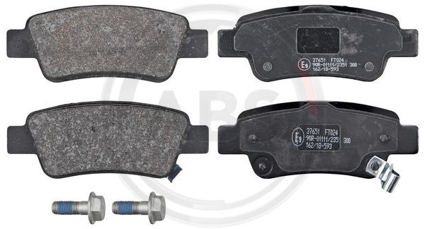 A.B.S. 37651 Brake Pad Set, disc brake