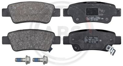 Brake Pad Set, disc brake A.B.S. 37651