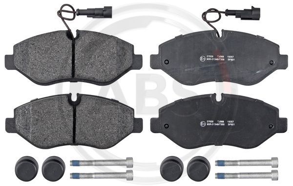 A.B.S. 37659 Brake Pad Set, disc brake