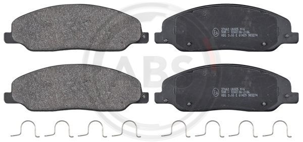 A.B.S. 37662 Brake Pad Set, disc brake