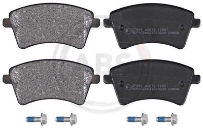 Brake Pad Set, disc brake A.B.S. 37664