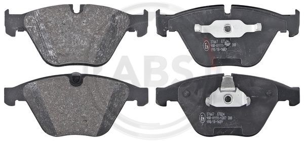 A.B.S. 37667 Brake Pad Set, disc brake