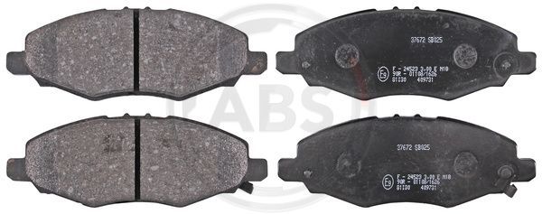 A.B.S. 37672 Brake Pad Set, disc brake
