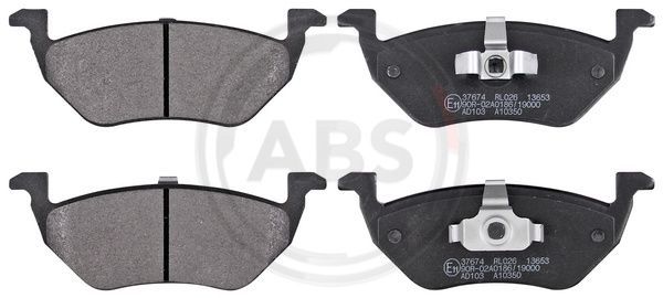 A.B.S. 37674 Brake Pad Set, disc brake