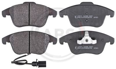 Brake Pad Set, disc brake A.B.S. 37675