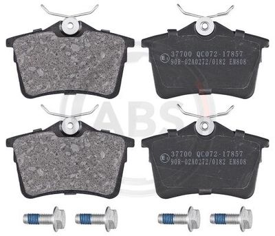 Brake Pad Set, disc brake A.B.S. 37700