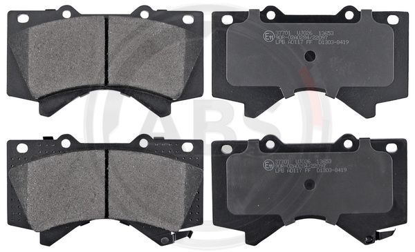 A.B.S. 37701 Brake Pad Set, disc brake