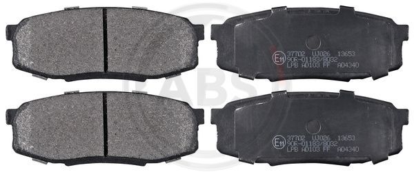 A.B.S. 37702 Brake Pad Set, disc brake
