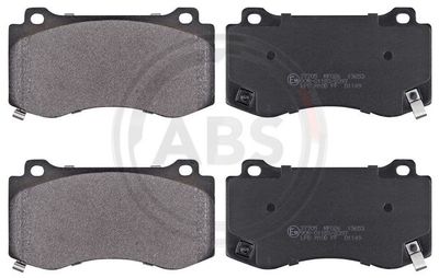Brake Pad Set, disc brake A.B.S. 37705