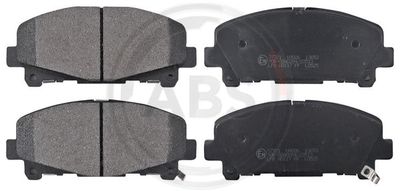 Brake Pad Set, disc brake A.B.S. 37721