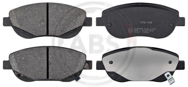 A.B.S. 37736 Brake Pad Set, disc brake