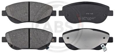Brake Pad Set, disc brake A.B.S. 37736
