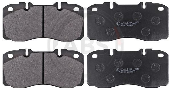 A.B.S. 37743 Brake Pad Set, disc brake