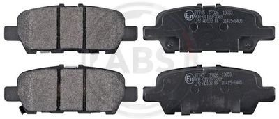 Brake Pad Set, disc brake A.B.S. 37745