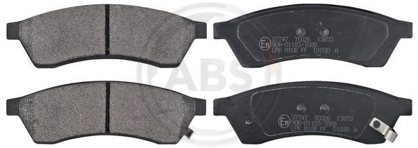 A.B.S. 37747 Brake Pad Set, disc brake