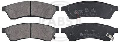 Brake Pad Set, disc brake A.B.S. 37747