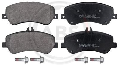 Brake Pad Set, disc brake A.B.S. 37748