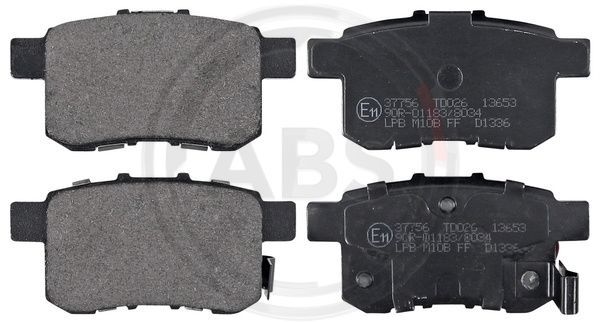 A.B.S. 37756 Brake Pad Set, disc brake
