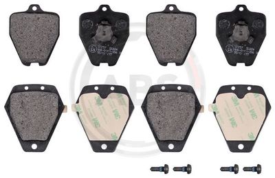 Brake Pad Set, disc brake A.B.S. 37757
