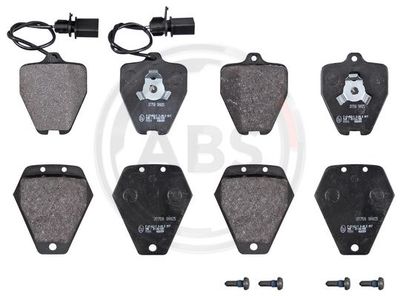 Brake Pad Set, disc brake A.B.S. 37758