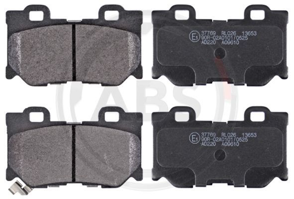 A.B.S. 37769 Brake Pad Set, disc brake