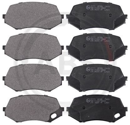A.B.S. 37771 Brake Pad Set, disc brake