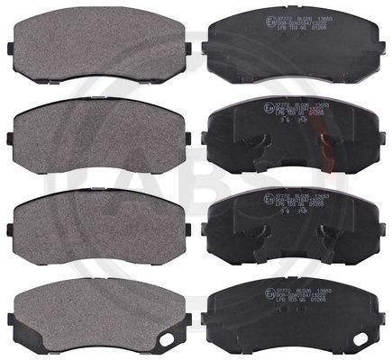 A.B.S. 37772 Brake Pad Set, disc brake