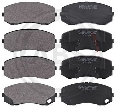 Brake Pad Set, disc brake A.B.S. 37772