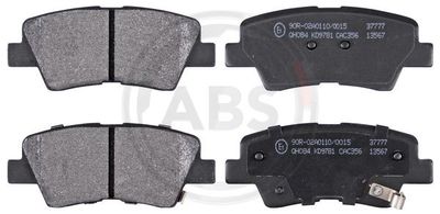Brake Pad Set, disc brake A.B.S. 37777