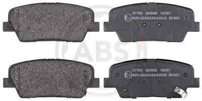 Brake Pad Set, disc brake A.B.S. 37795