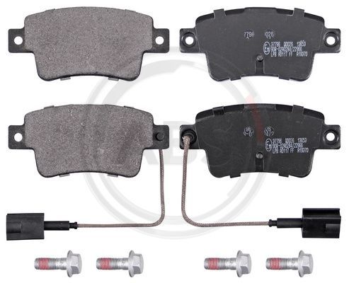 A.B.S. 37796 Brake Pad Set, disc brake