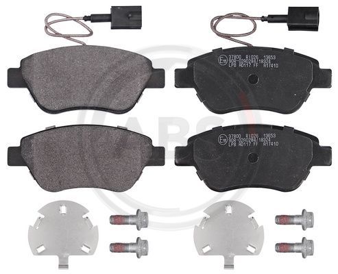 A.B.S. 37800 Brake Pad Set, disc brake