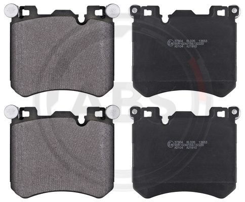 A.B.S. 37804 Brake Pad Set, disc brake