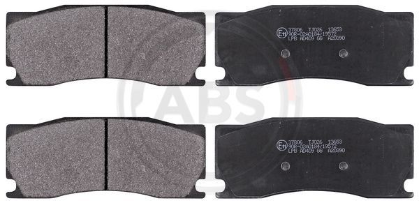 A.B.S. 37806 Brake Pad Set, disc brake