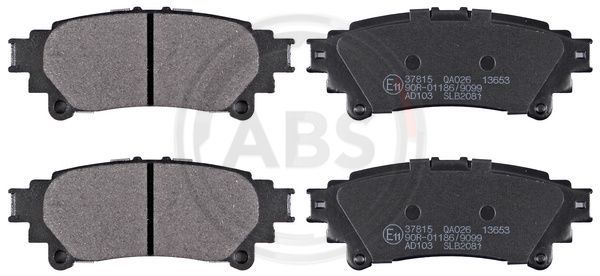 A.B.S. 37815 Brake Pad Set, disc brake