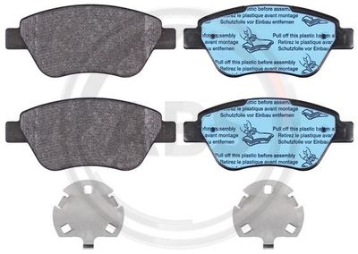 Brake Pad Set, disc brake A.B.S. 37817