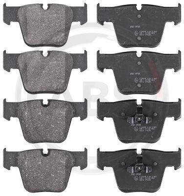 A.B.S. 37821 Brake Pad Set, disc brake