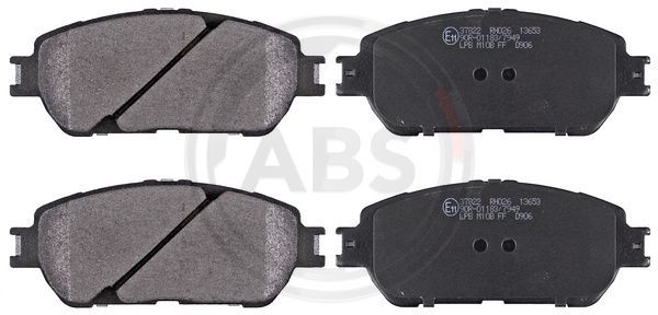 A.B.S. 37822 Brake Pad Set, disc brake