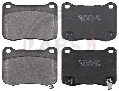 Brake Pad Set, disc brake A.B.S. 37835