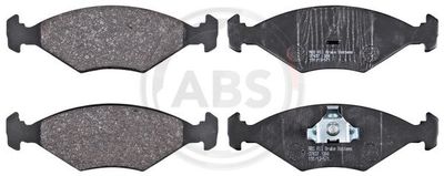 Brake Pad Set, disc brake A.B.S. 37837