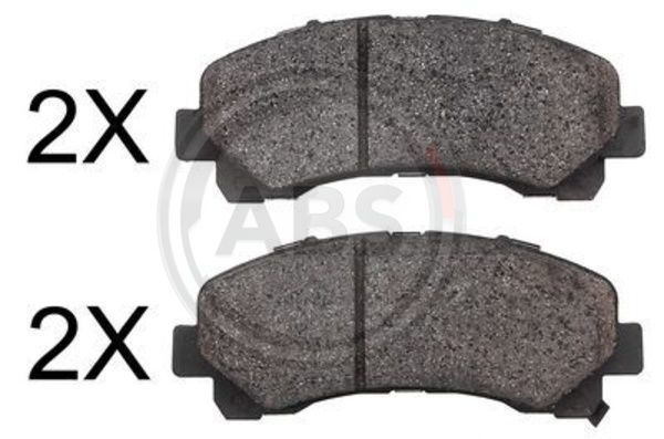 A.B.S. 37840 Brake Pad Set, disc brake