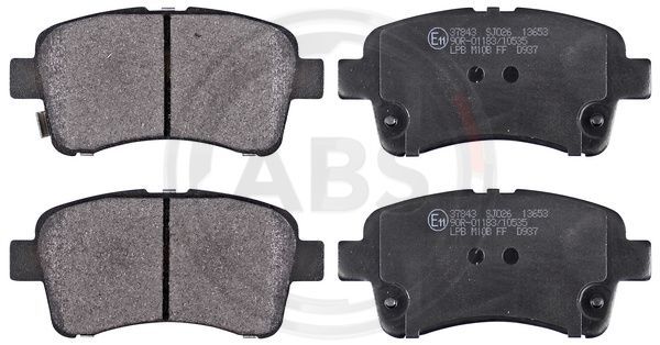 A.B.S. 37843 Brake Pad Set, disc brake