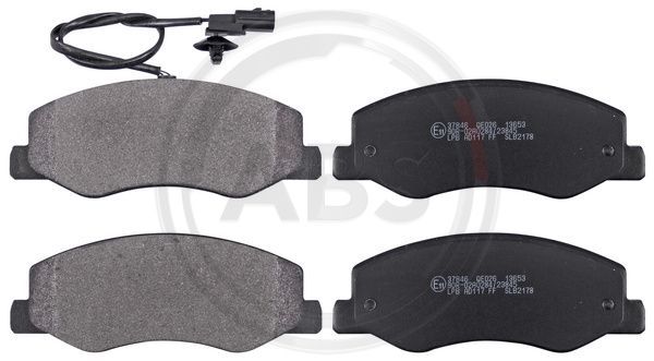 A.B.S. 37846 Brake Pad Set, disc brake